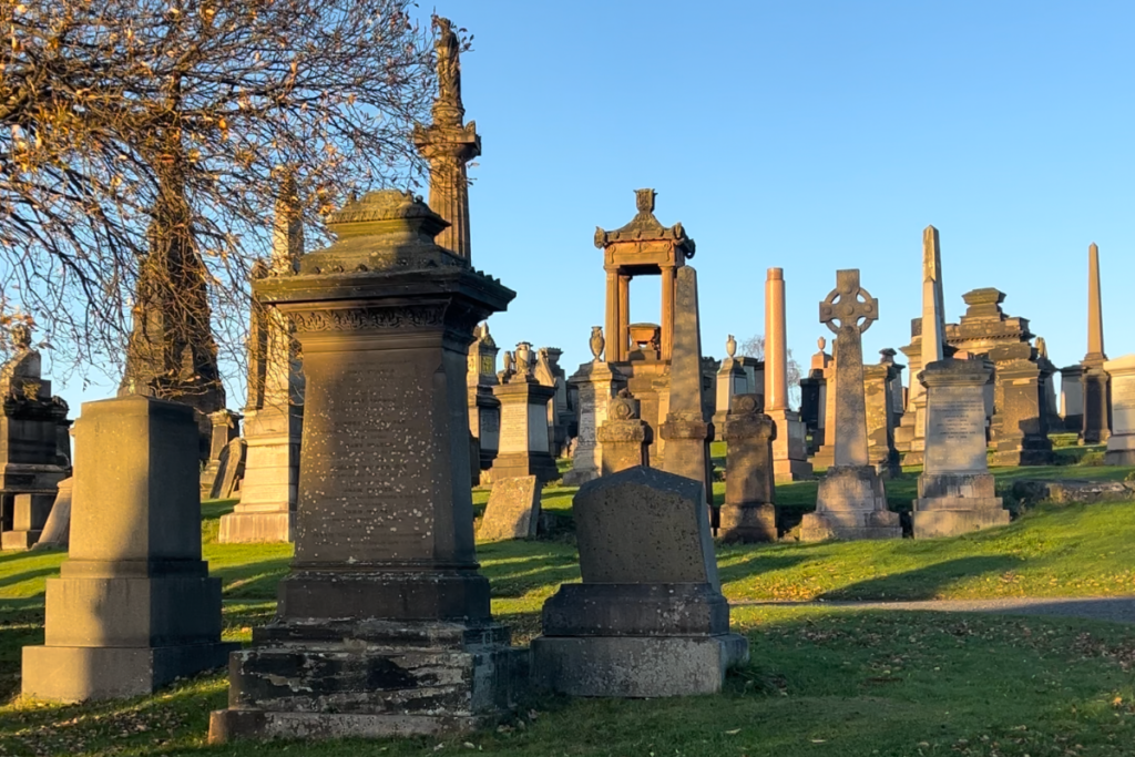 Glasgow Necropolis Glasgow Cemetery