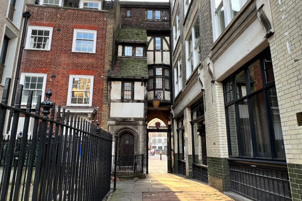 St Bartholomew's Gatehouse View of St Bartholomew's Gatehouse